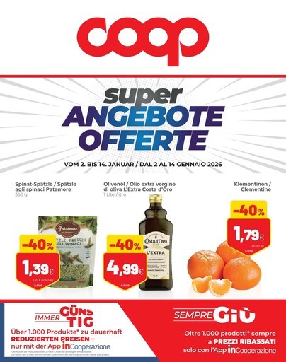 Volantino Coop