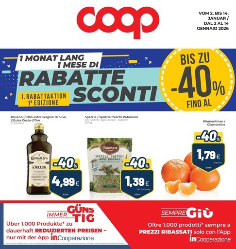 Volantino Coop