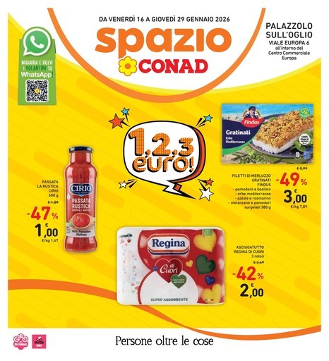 Spazio Conad - 1,2,3 euro