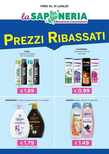 La Saponeria - Prezzi Ribassati