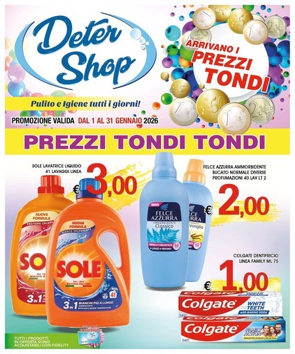 Volantino Deter Shop