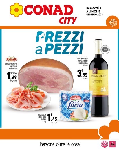Volantino Conad City