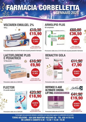 Farmacia Corbelletta - GENNAIO 2026