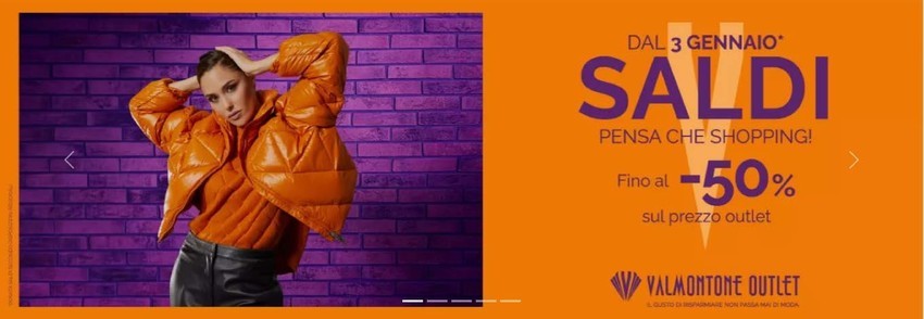 Volantino Valmontone Outlet