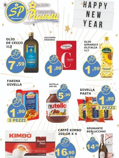 Supermercato Piscitelli - Happy new year