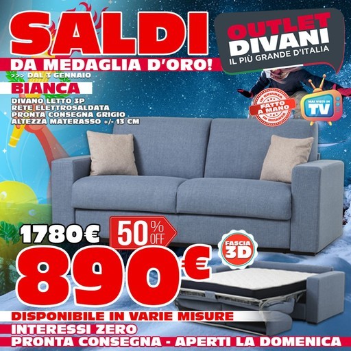 Volantino Outlet divani