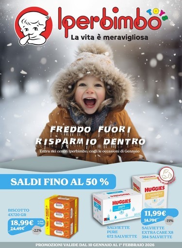 Iperbimbo - Freddo fuori risparmio denro