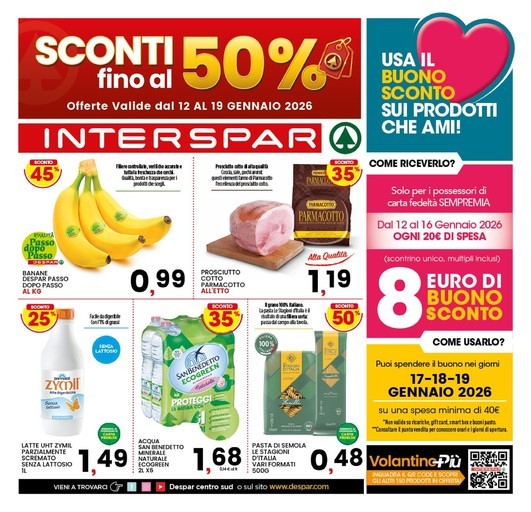 Interspar - Sconti fino al 50%