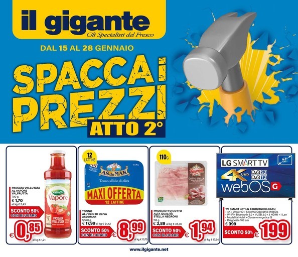 Il gigante - Spaccaprezzi
