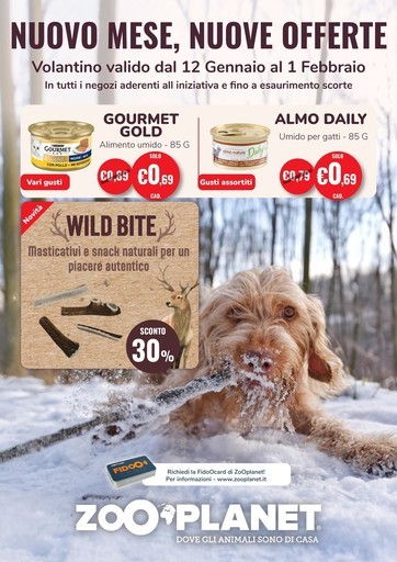 Volantino ZooPlanet