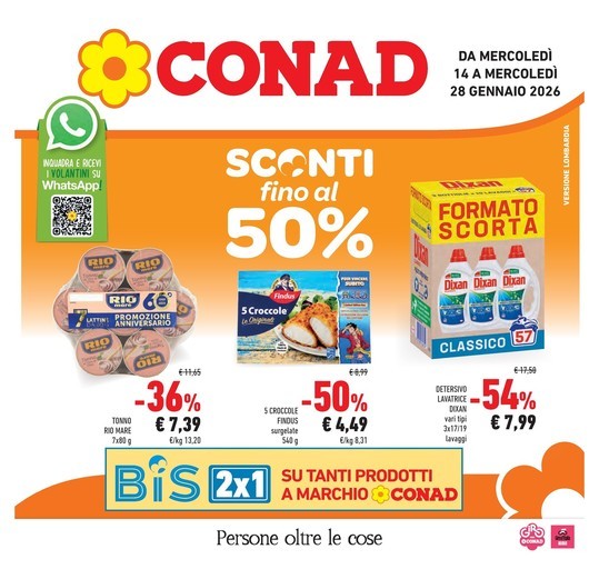 Conad - Sconti fino al 50%