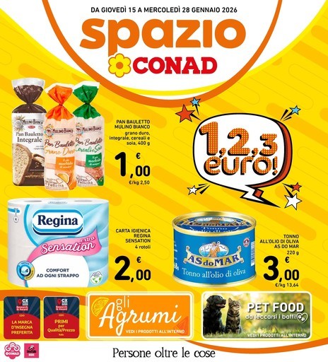 Volantino Spazio Conad