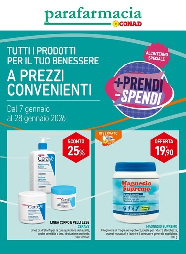 Parafarmacia Conad - Tutti i prodotti per il tuo benessere a prezzi convenienti