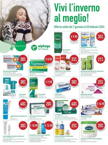 Farmacia Saggio - Vivi l'inverno al meglio!