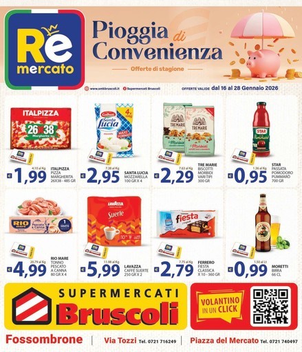 Supermercati Bruscoli - Pioggia di convenienza