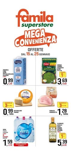 Volantino Famila Superstore