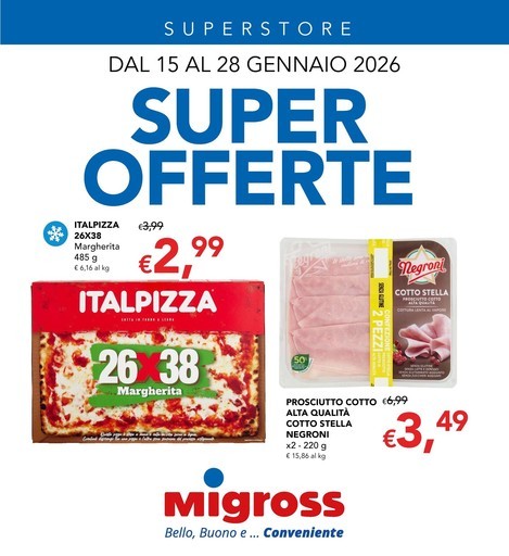 Volantino Migross Superstore