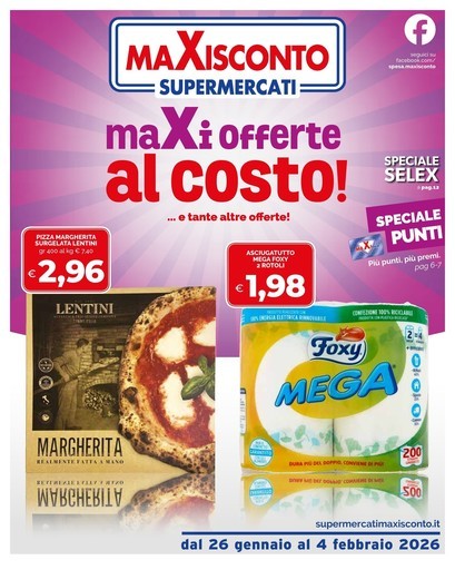 Maxisconto Supermercati - Maxi offerte al costo
