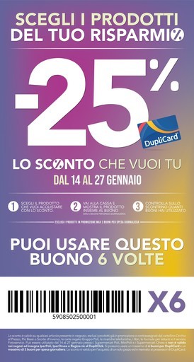 Volantino Regina Grandi Magazzini