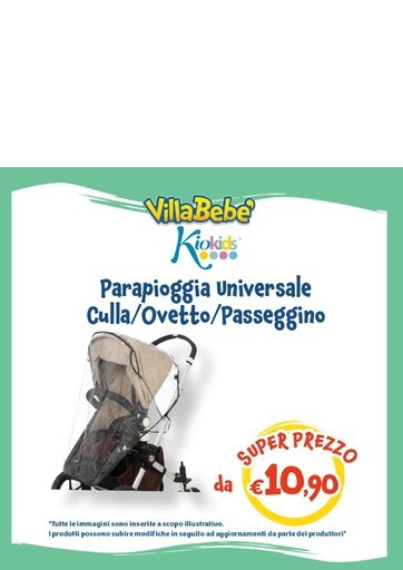 Volantino Villa Bebè