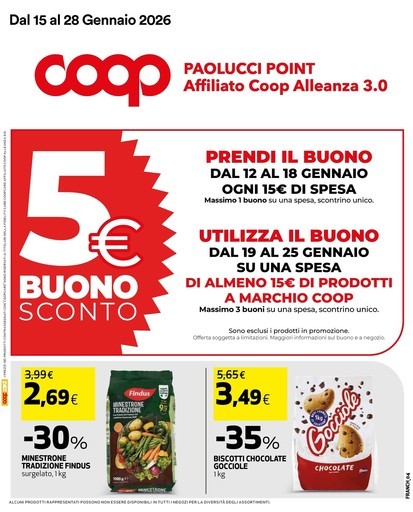 Volantino Coop