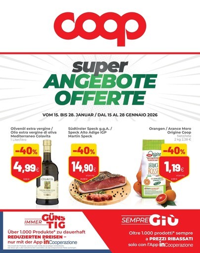 Volantino Coop
