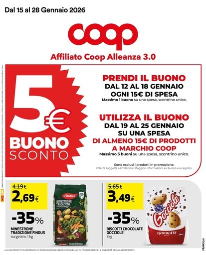 Volantino Coop