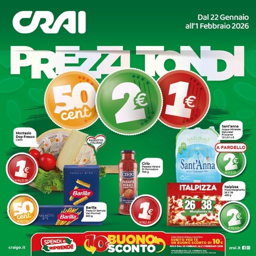 Volantino Crai