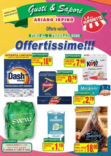 Volantino Gusti e Sapori Supermercato