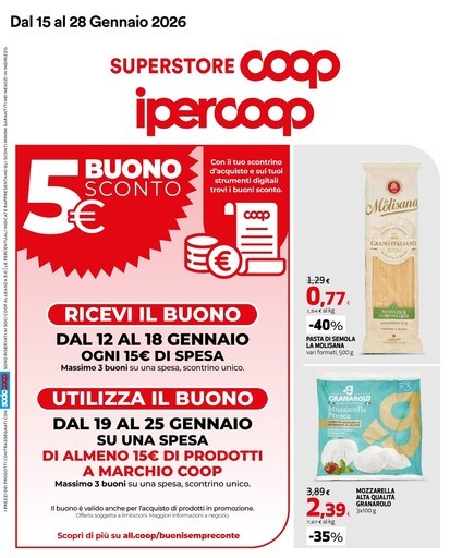 Volantino Coop Alleanza Superstore