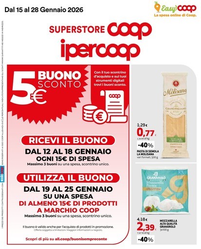 Volantino Coop Alleanza Superstore