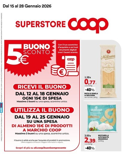 Volantino Coop Alleanza Superstore