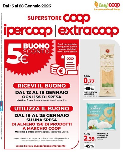 Volantino Coop Alleanza Superstore