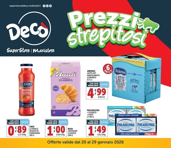 Volantino Deco