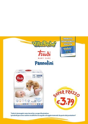 Volantino Villa Bebè