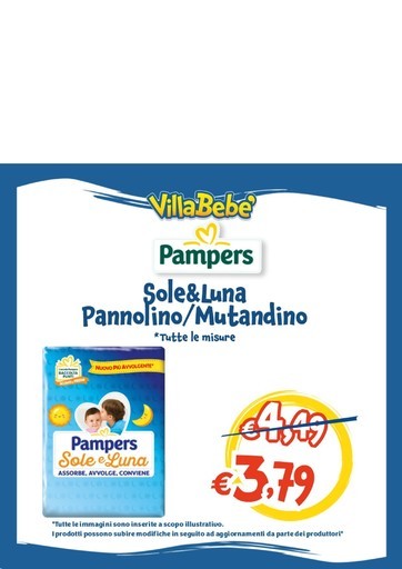 Volantino Villa Bebè