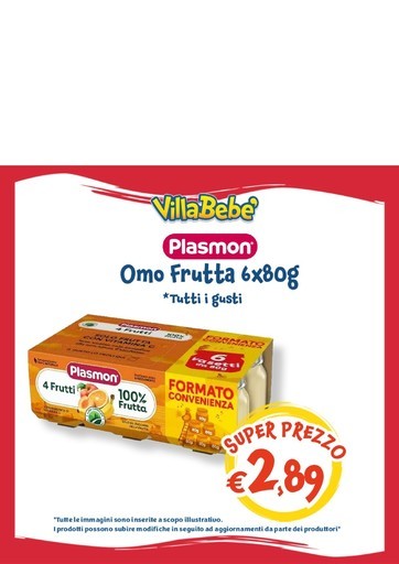 Volantino Villa Bebè