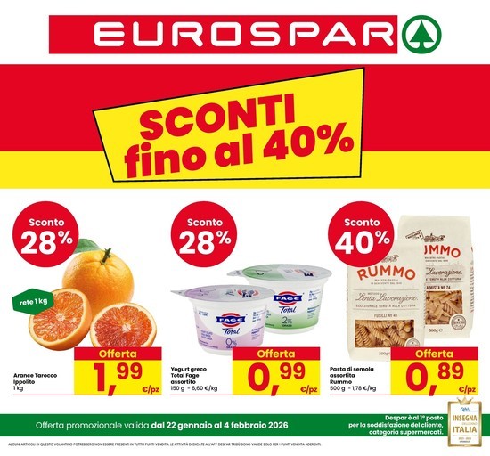 Volantino Eurospar