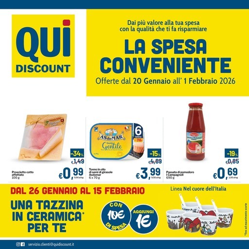 Volantino Qui Discount