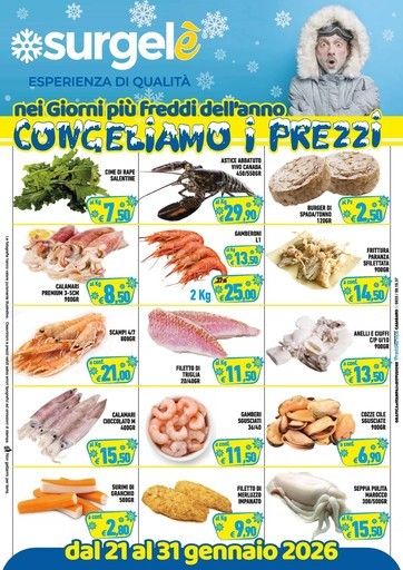 Volantino Surgelè