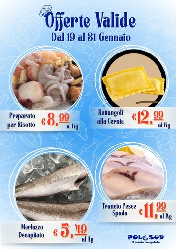 Polo Sud surgelati - OFFERTE Valide dal 19 al 31 gennaio