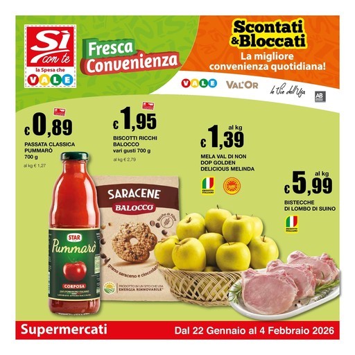 Si con te supermercati - Fresca Convenienza