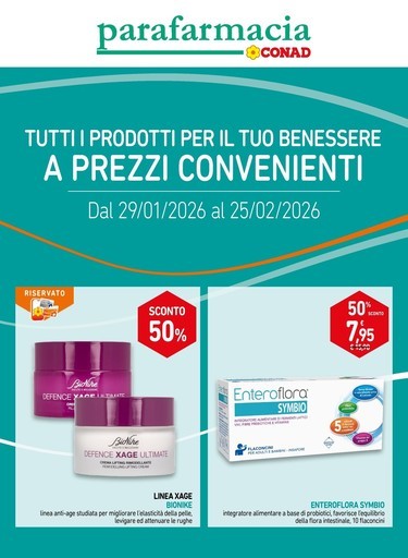 Volantino Parafarmacia Conad