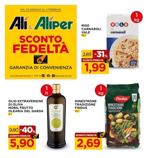 Volantino Alì Supermercati