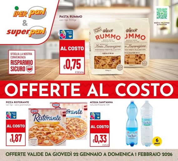 Pan - Offerte al costo