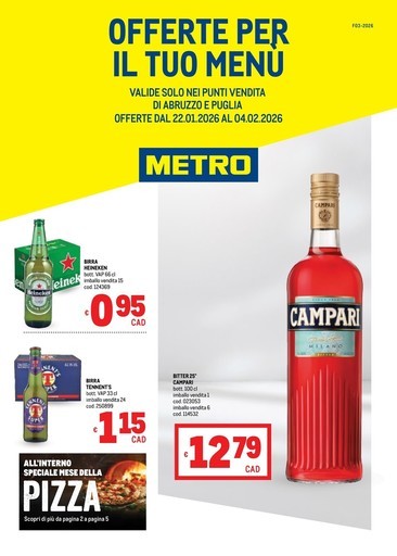 Metro - Offerte per il tuo menù - AREA 5