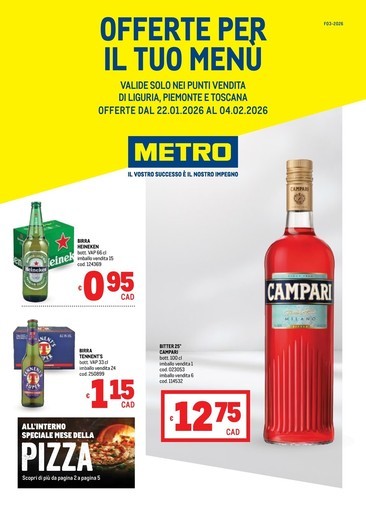 Metro - Offerte per il tuo Menù - AREA 2