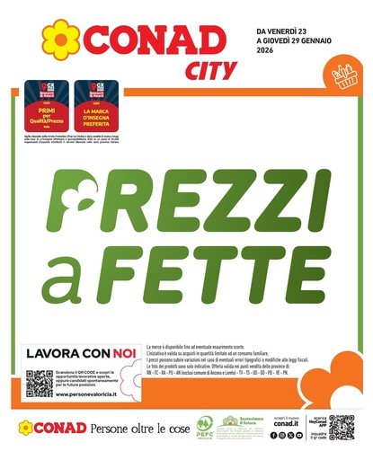 Volantino Conad City