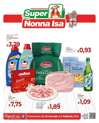 Volantino Supermercati Nonna Isa