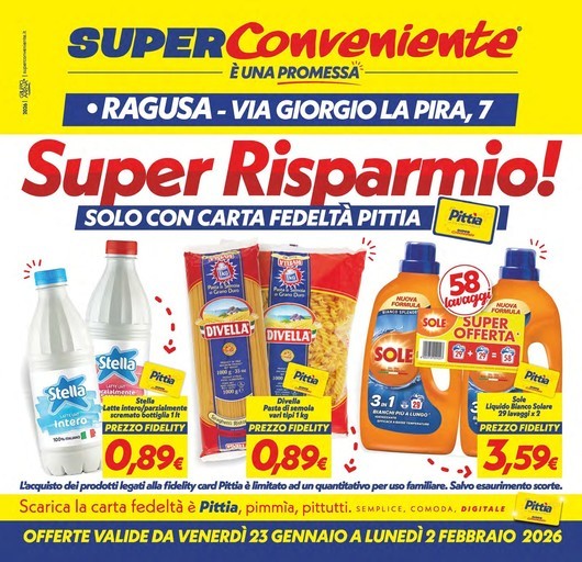 Volantino SuperConveniente